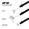 4.3in P30 1080P HD Pipe Inspection Endoscope Camera IP67 Waterproof Industrial Borescope