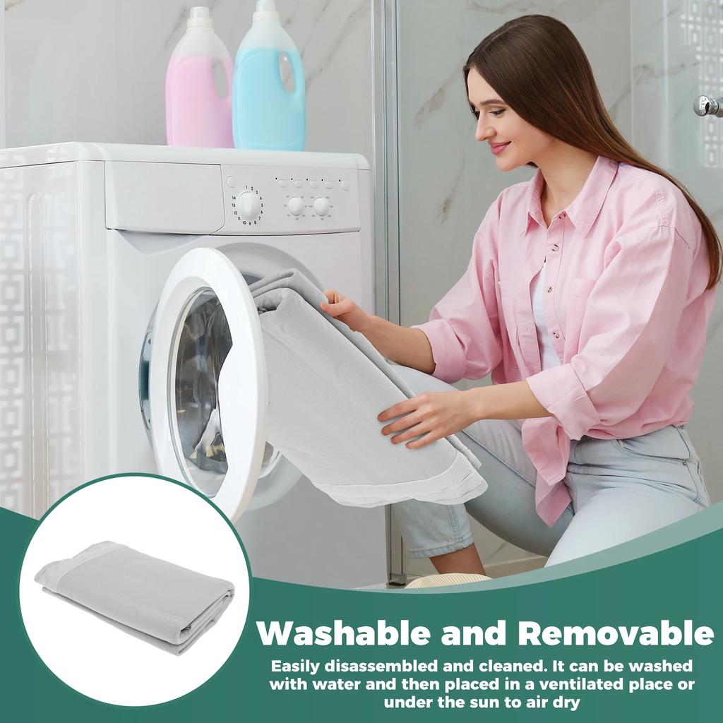 Portable Air Conditioner Hose Protection Cover AC Hose Duct Vent Cover for Most 5inch to 5.9inch Exhaust Hose Easy Installation