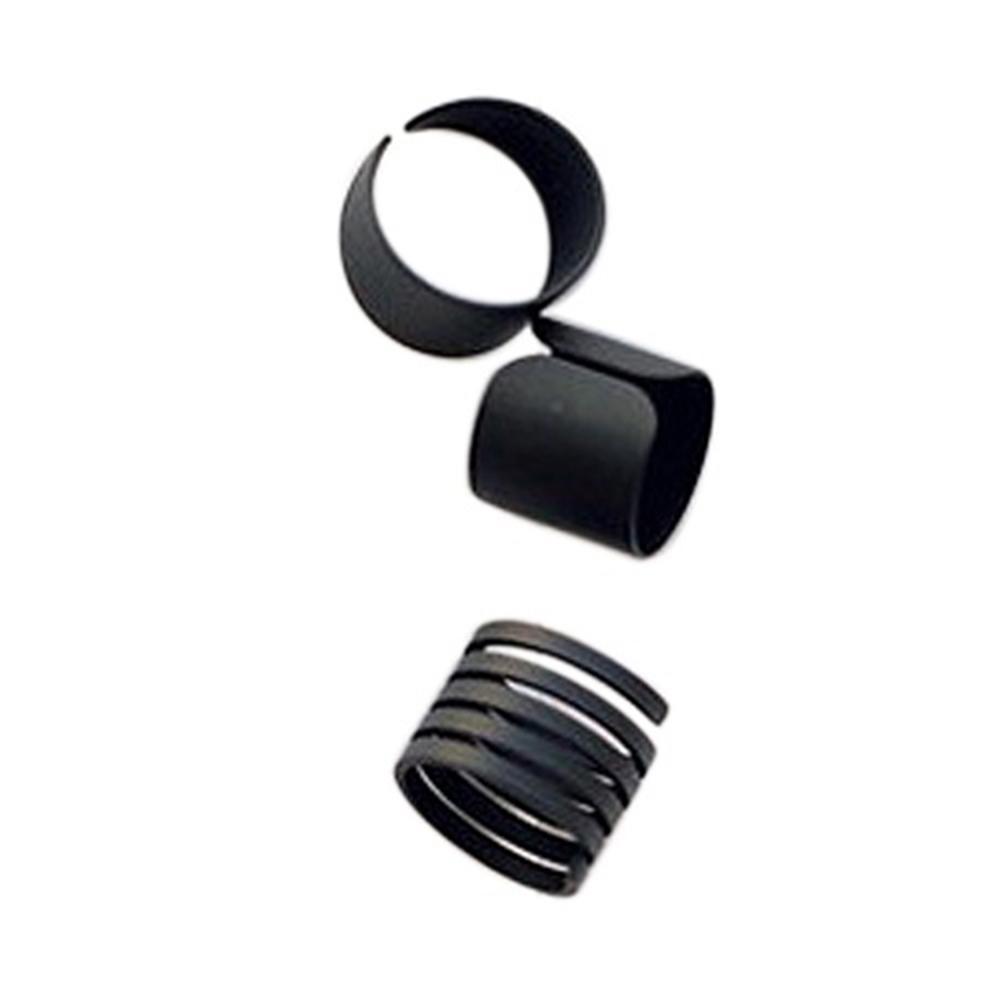 

3PCS New Fashion Women Jewelry Stack Plain Above Knuckle Ring Set Band Midi Punk Black