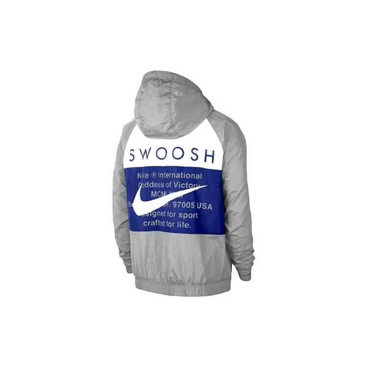 Nike Jackets Men's Gray Hooded Moderate Other (Unisex) Jackets CJ4888 073