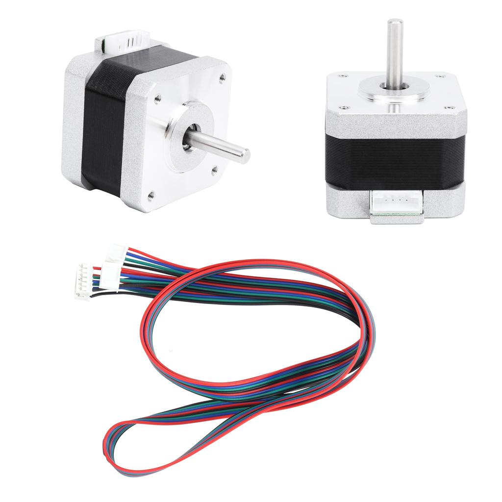 42 Stepper Motor 1.8 degrees  2 Phase 1.2A 0.3N.M Torsion Accessory for 3D Printer Carving Machine
