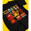 Pok Mon Little Fire Dragon Tshirt Red Initial Bag Theme Printed Unisexs And Unisexs Summer New Cotton Loose Short Sleeve
