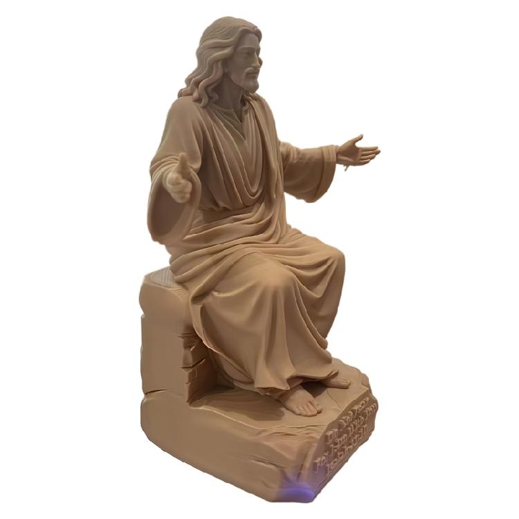 Desk Companion Figurines Jesuses Christ Statue Ornament Religious Gift Christian Car Dashboards Home Office Decoration