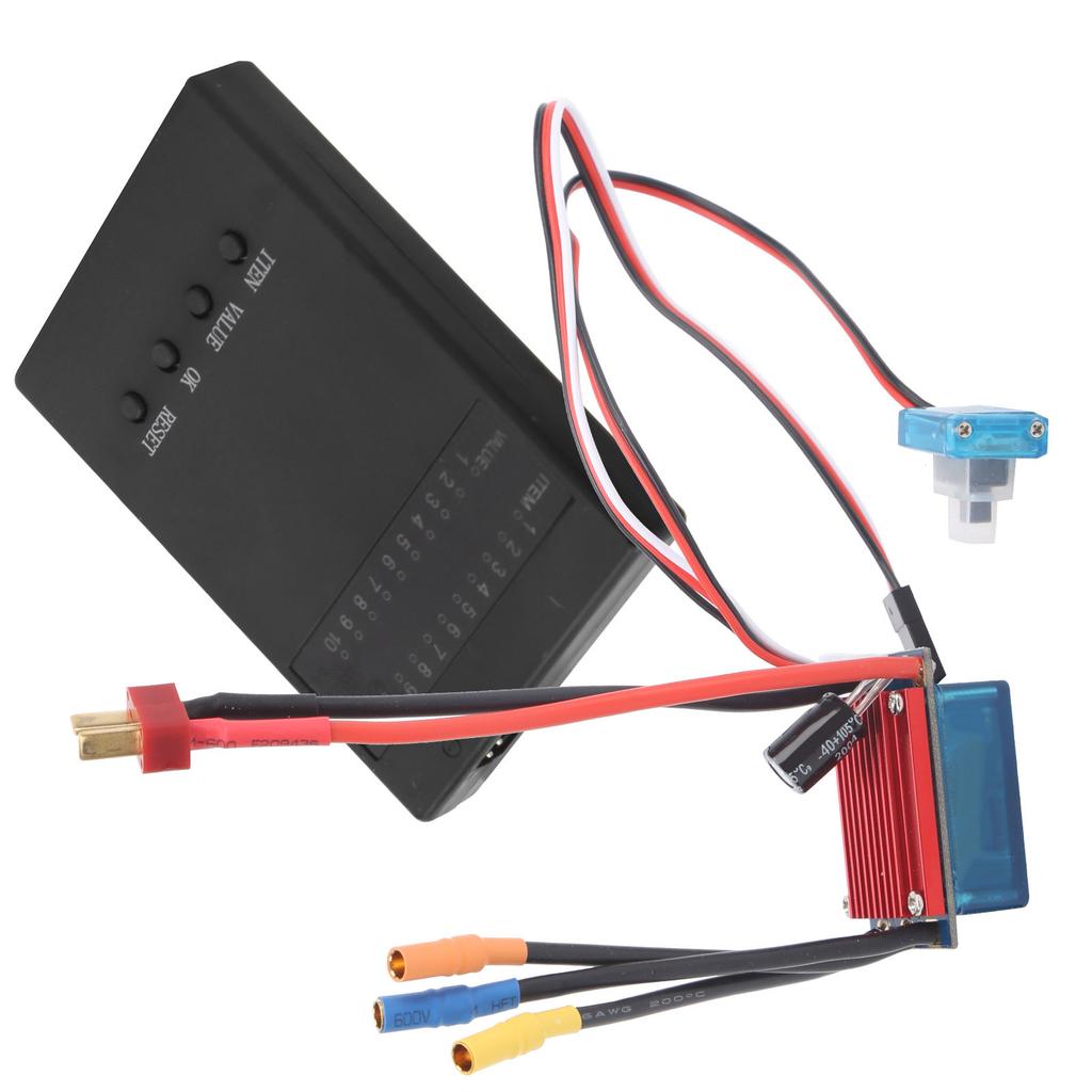 25A Brushless ESC Programming Card Electric Speed Control Set Fit for 114 116 RC Car