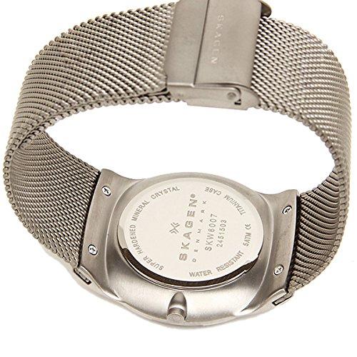 Zegarek SKAGEN SKW6007 Srebrny Czarny [Skagen] [Przedmiot]