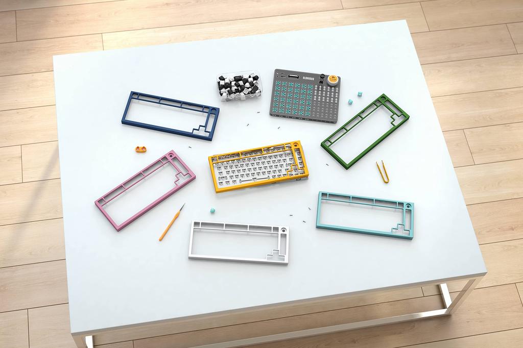 Glorious GMMK PRO 75% Alternative Top Frame - Navy Blue (GMMK PRO Top Frame GLO-ACC-P75-TF-NB KB621)