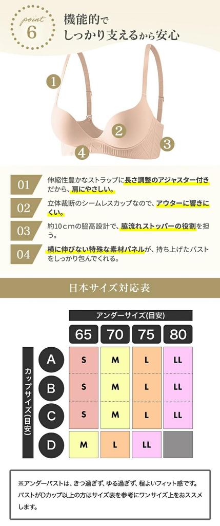 Dekolleté L [ENYA-KARIN] Bügelloser BH, formgebend, Mokka,