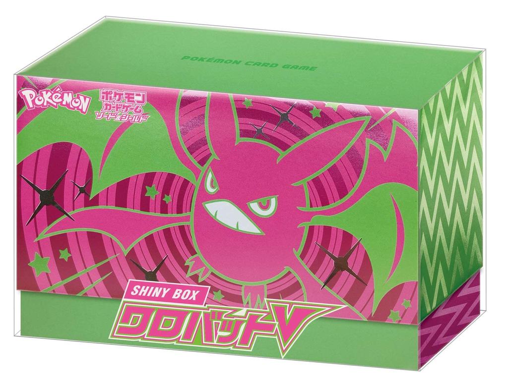 POKEMON Card Game Sword Shield Shiny Box Crobat V &