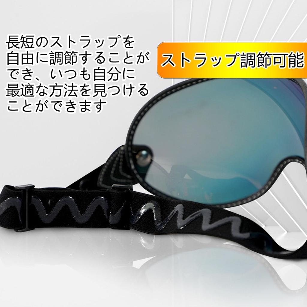 LaliLaco Motorcycle Goggles, Offroad, Motocross, Full Face Protection, Motorcycle Helmet Compatible, Outdoor, UV400, UV