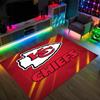Tappeto in velluto di cristallo design Kansas City Chiefs Accogliente Non?Tappeto Stampato Antiscivolo per Camera da Letto Soggiorno Ingresso