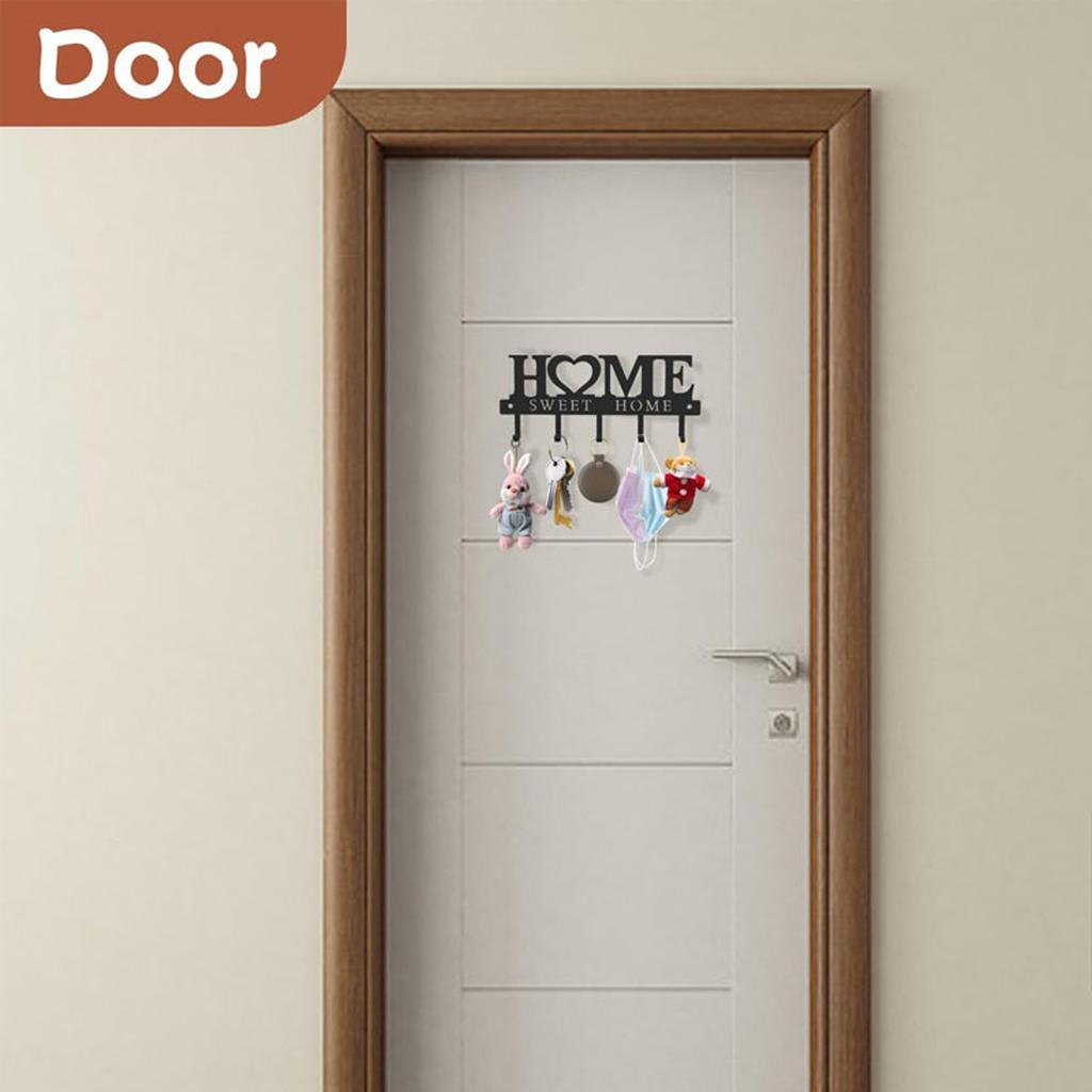 Key Holder Wall Stylish Metal Key Holder Wall: Mounted Adhesive Hanger and Organizer for All Your  Wall Hooks