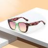 Vintage Black Square Sunglasses Woman Luxury Brand Small Rectangle Sun Glasses Female Gradient Clear Mirror Glasses Women