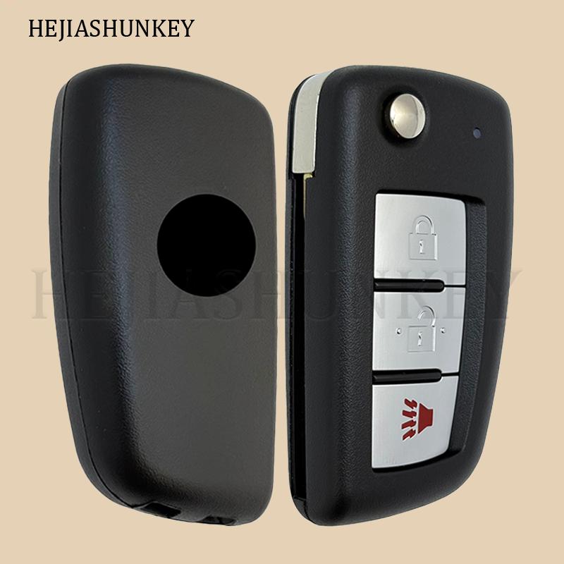 CWTWB1G767 3 Btn Flip Key Fob 433MHz 4A PCF7961MTT For Nissan Rogue Qashqai J11 X-Trail T32 Juke F15 Pulsar C13 Micra 2014-2018