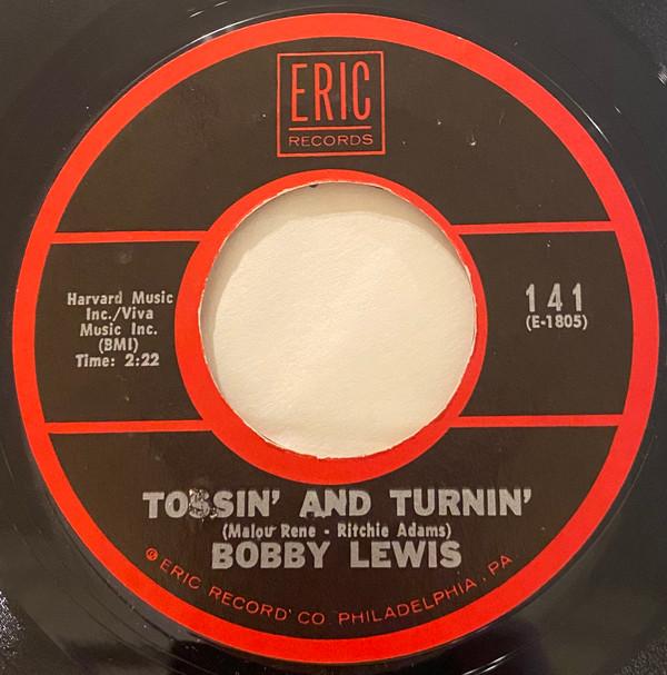 

7inch Record BOBBY LEWIS - Tossin And Turnin / One Track Min 141 Eric Records 1975 US Rock Used