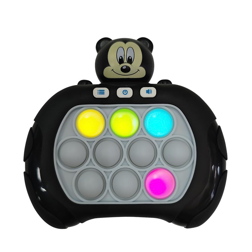 2024 Новый Пикачу Быстрая Нажималка Игра Pop Up Fidget Пузырь Электронная Pop it Pro Игра Свет АнтиСтресс Игрушки Для Взрослых Детей Подарок 2024