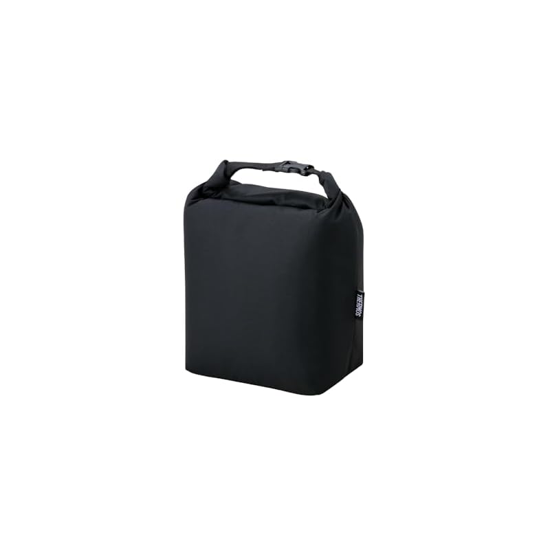 Thermos Insulated Roll-Top Bag 5L Black, Insulated Bag with Isotec Insulation Structure RFK-005 BK