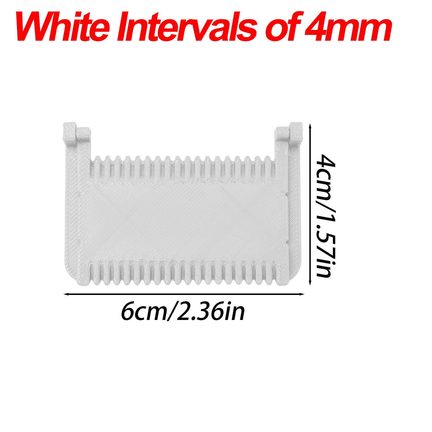 

Sewing Guide Template Kit for Consistent Stitches 1.5/2/3/4mm Spacing Precision Sewing Tool for Fabric Embroidery Leathercraft 1PCS