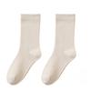Girls Spring and Summer Sweat Absorbing Pure Cotton Comfortable Boneless Yuezi Long Tube Pile Socks