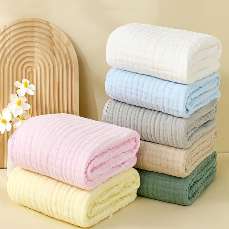 Cotton Gauze Baby swaddle Blanket Newborn Super Soft Muslin Swaddle Wrap Infant Bath Towel Baby Receiving Blankets Bedding Items