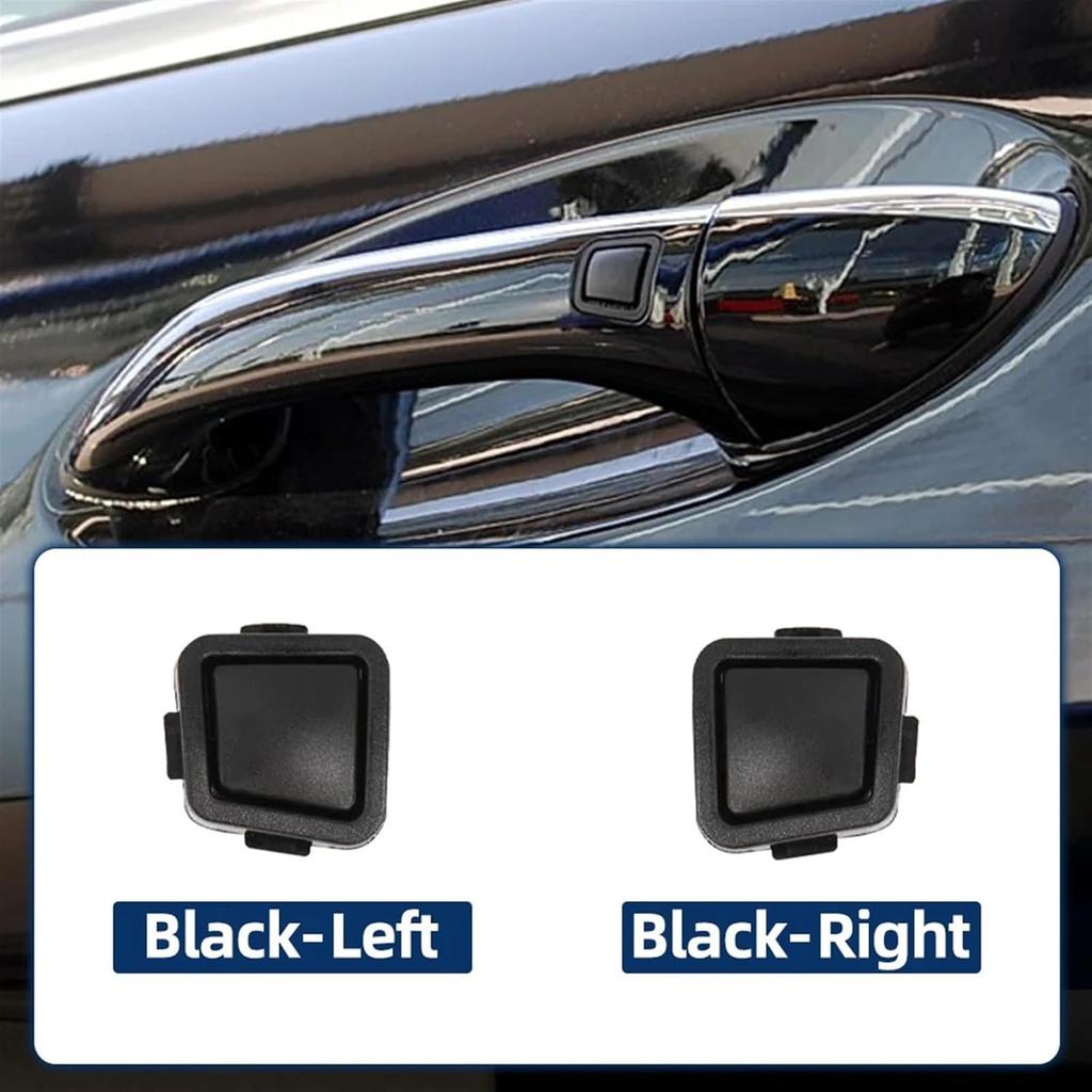 Design Door Handle Compatible for Benz E CLK CLS W211 W209W219 Button and Door Lock Button of Door Outside Handle(1 Pair)