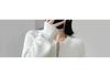 Women's 100% Pure Wool Double-Ply Cardigan - Short, Thickened Autumn/Winter Sweater