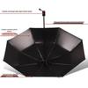 GELEITE UV Protection Dual-Use Black Glue Umbrella