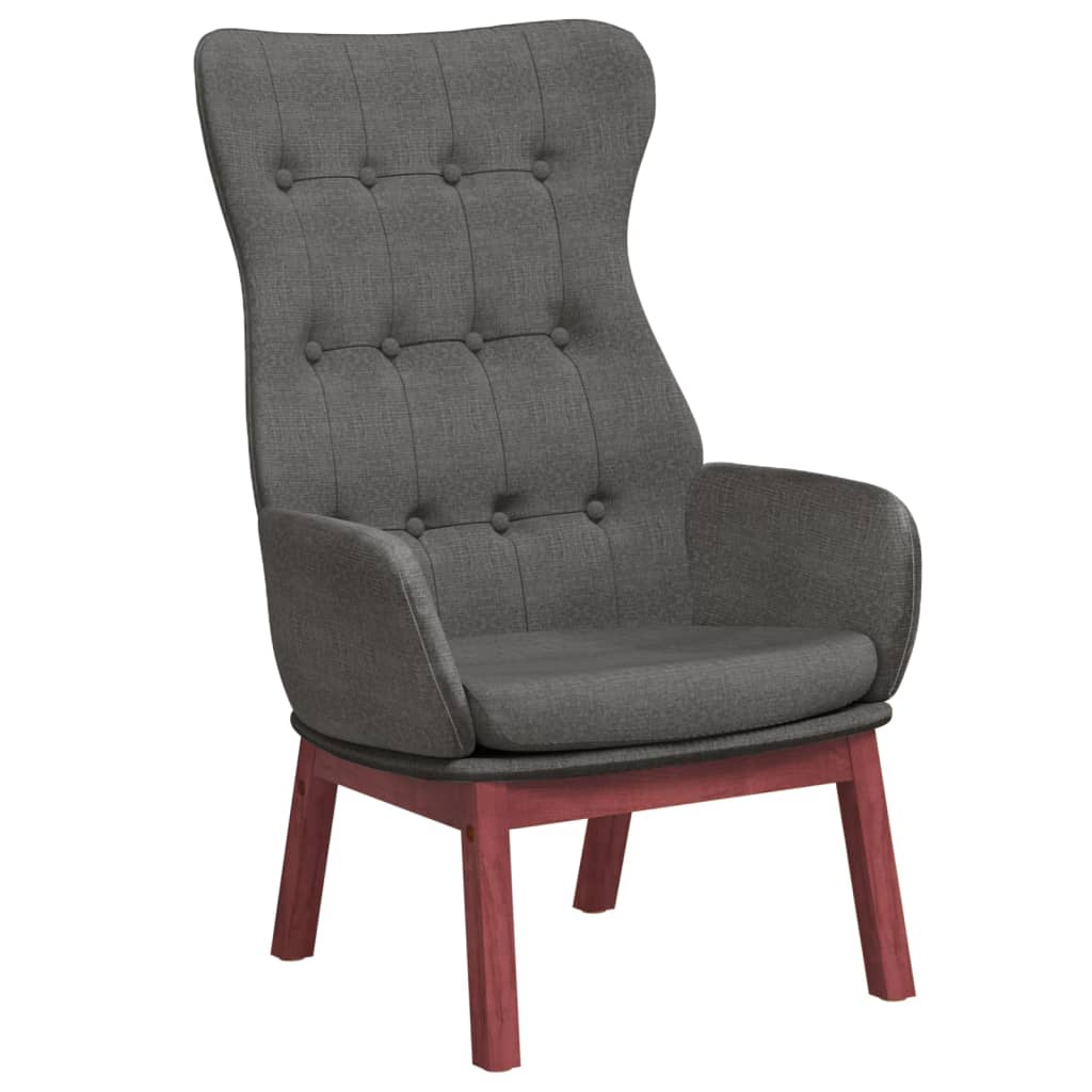 Relax Chair Dark Grey Fabric