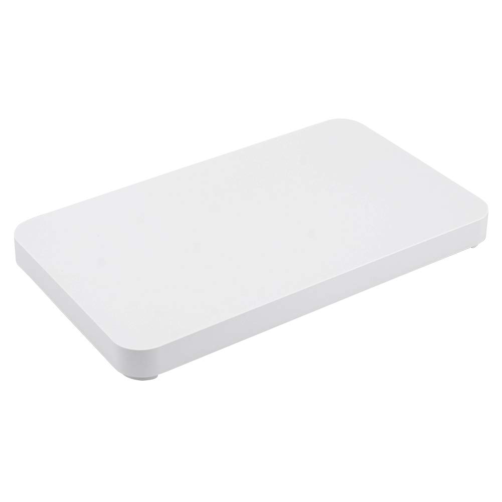 Yamazaki Tower Tabletop Draining Tray with Square W42 X D25 X 2528, Lid, (Lid Only), White, Approx. H3.8cm