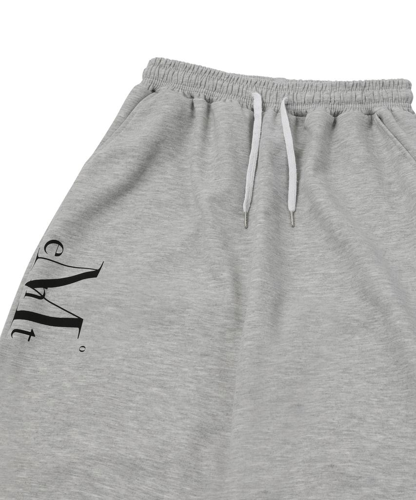 MUCENT Division Wide Sweat Jogger Pants Unisex (Grey, Black)