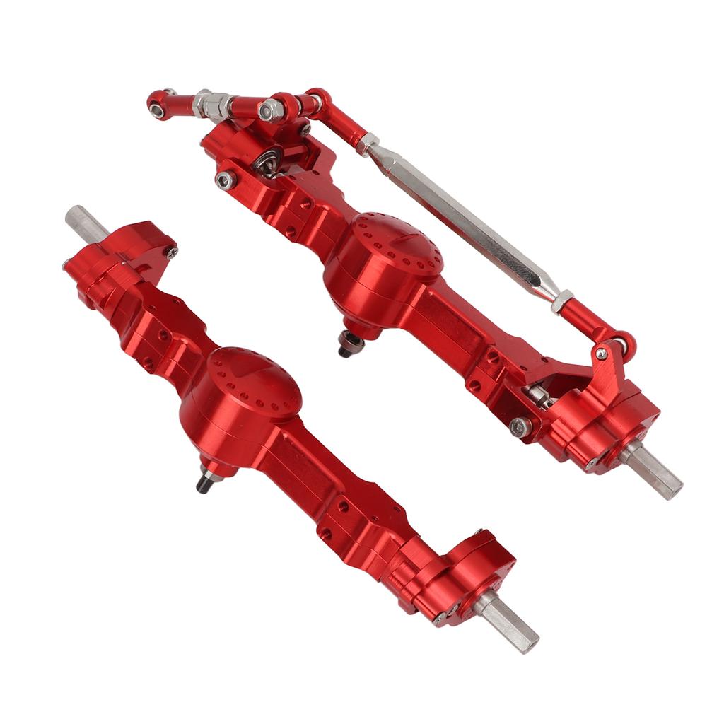 Metal Front Rear Axle Aluminium Alloy High Strength Accurate Stable Front Rear Bridge Axle for MN MN98 D90 1Celsius12