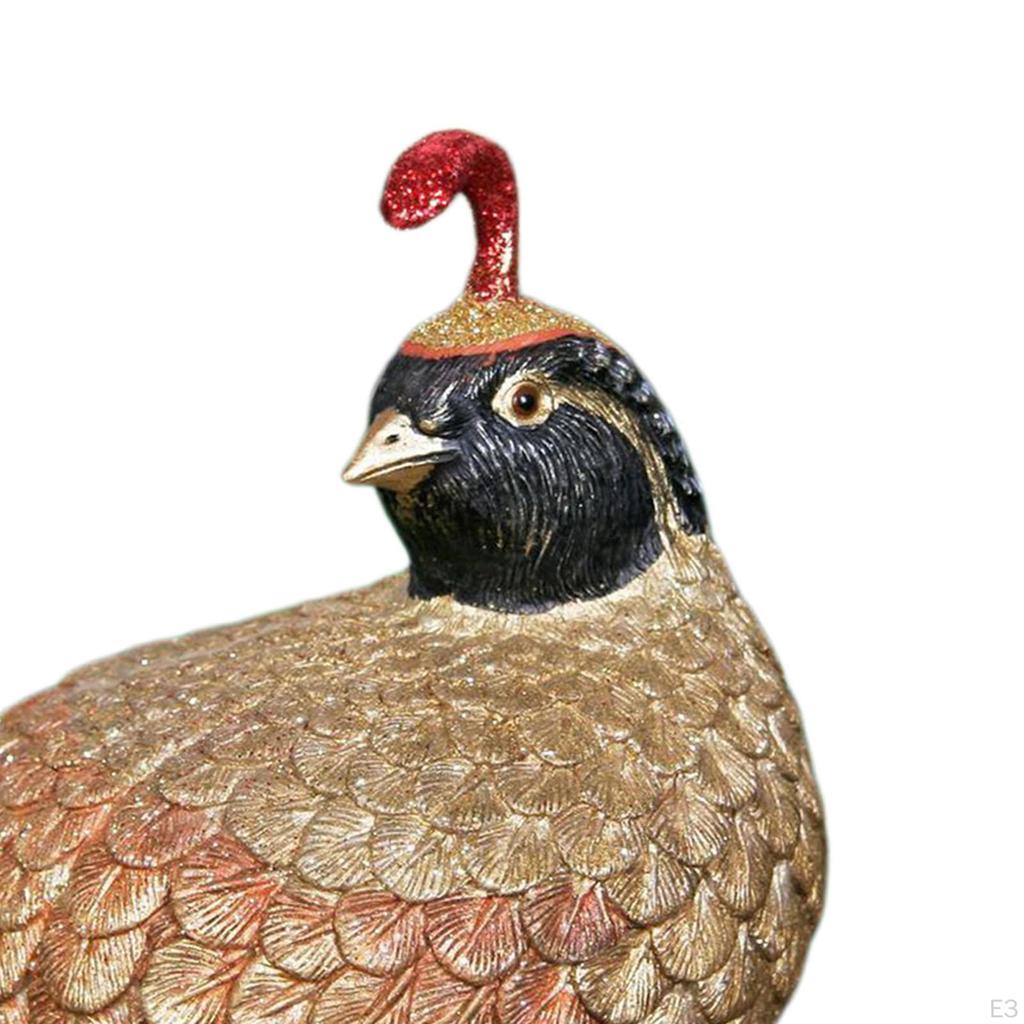 Festive Resin Turkey Decor for Home and Tabletop