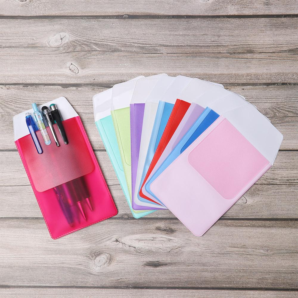 1/3 Stück 15,6x8,5cm Stift auslaufend Krankenhaus Bürobedarf Taschenschutz Auslaufsicherer PVC Stifttasche Beutel Ärzte Krankenschwestern