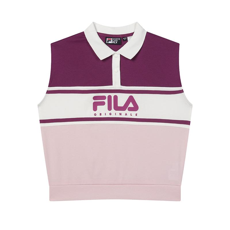 New FILA T Shirts Women's Rosy Red F11W429109FWI