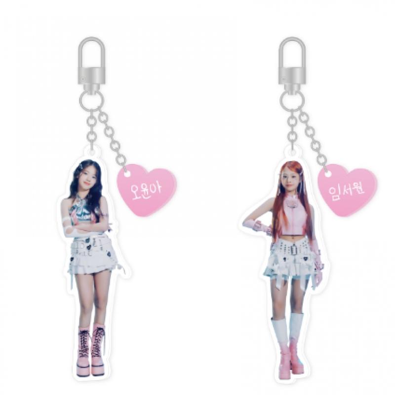 Unis 06 Acrylic Keyring   Pop Up Official Md 1st Mini Album