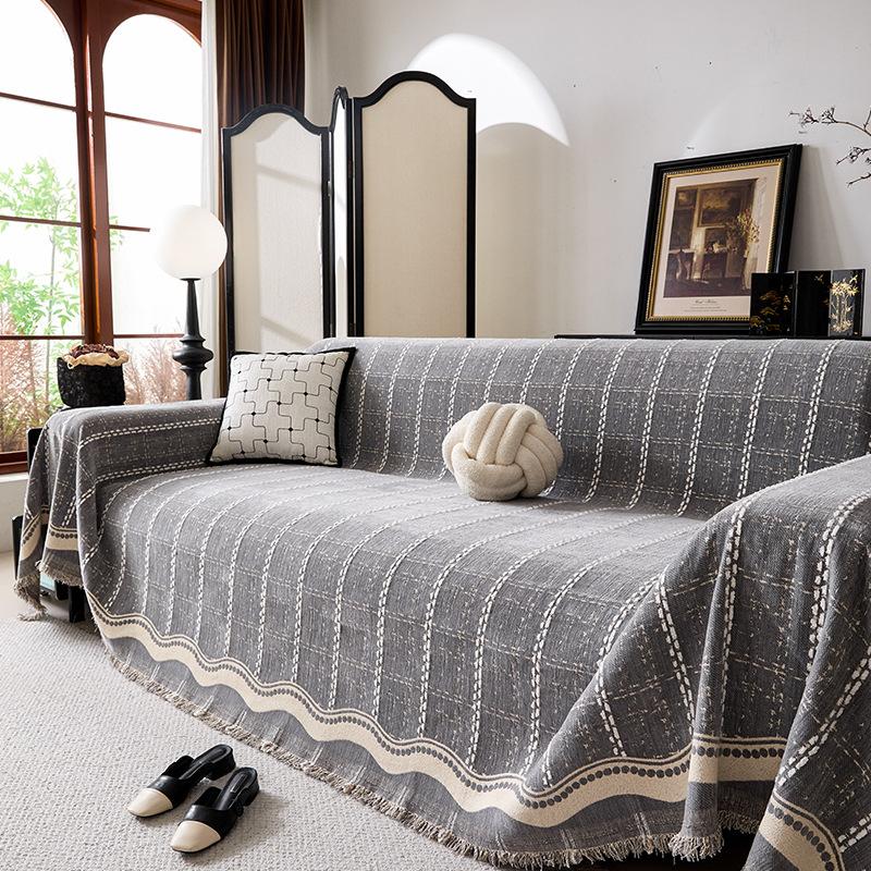 Luxury Full Coverage Sofa Cover Cat Scratch Proof Sofa Protector Blanket