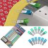 12PCS Binding Crafting Color Fabric Sewing Clips With Scale Quilting Clips Sewing Clips
