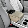 Cup Holder Armrest Heightening Cushion Side Storage Pockets Auto Armrest Cover  Trucks
