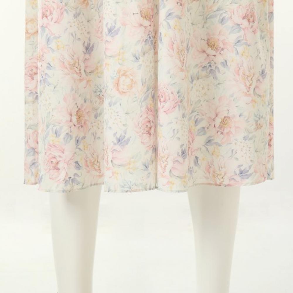 Wacoal Elegant Print Fabric Autumn Gown Wgnc263b