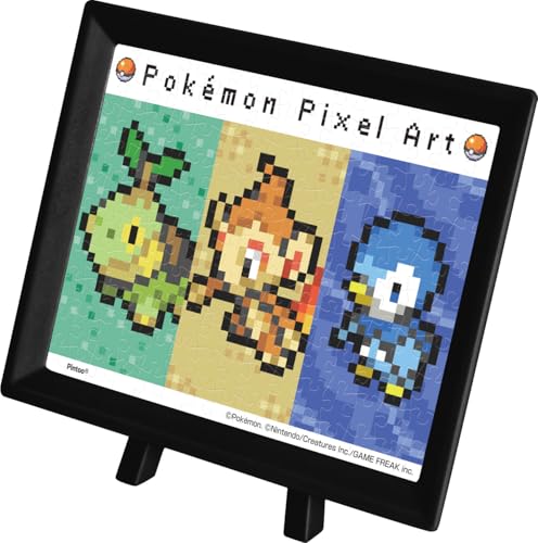 ENSKY Pokemon Pixel Art (Sinnoh) Puzzle Mame 7,6 x 10,2 cm 150dílné puzzle MA-80