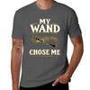 My Wand Chose Me Funny Clarinet Music Player Gift Tshirt Casual Basic Short Sleeve Tshirt
