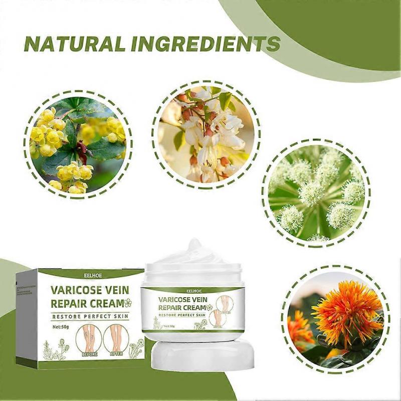 50g Varicose Veins Cream, Effective Varicose And Spider Veins Treatment