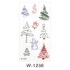Cartoon Tattoo Sticker Waterproof Christmas Luminous Tattoo Sticker Cute Temporary Tattoo