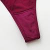 Damskie stringi list miłosny dżetów pas stringi moda Low-Rise Tanga szorty figi Sexy T-back String koronkowa bielizna