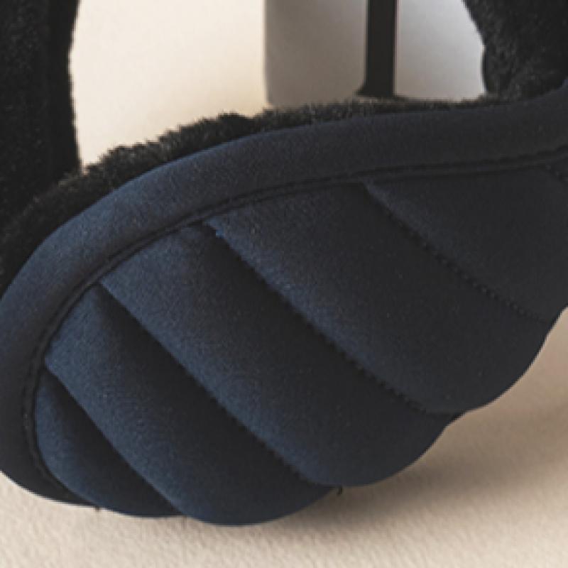 Căști Pliabile Căptușite Daiso Bleumarin