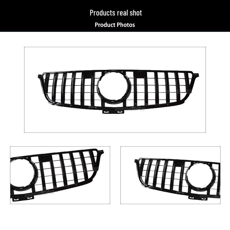 OEM Replacement Grille for Mercedes ML-Class W166 (2013-2015) GT Black