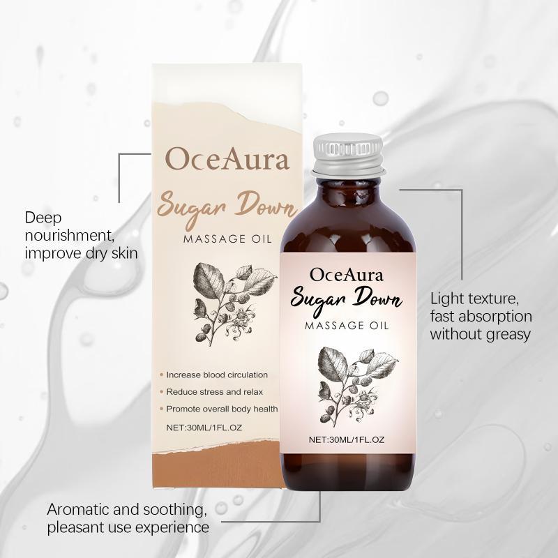 Oceaura Deeply Nourishes Body Care Massage Oil Improves Dryness Of The Skin Fragrant Soothing Moisturizing Glossy Texture