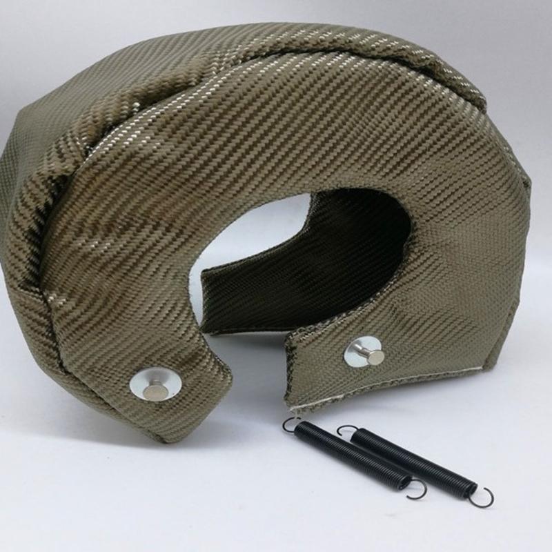 Heat Resistant Turbines Cover Double Side Heat Shield Blanket Cover Prevents Overheating in High Speed Driving