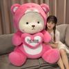 Pelúcia Urso Morango Extra Grande Almofada de Dormir - Presente Perfeito para Crianças