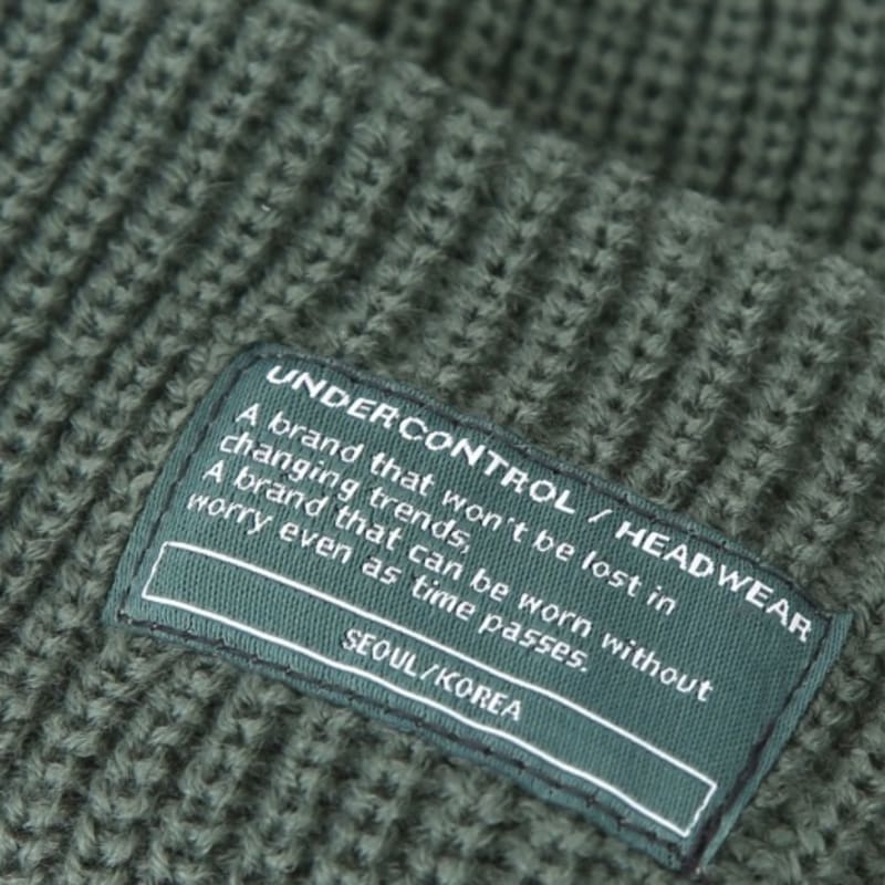 UNDERCONTROL BEANIE / MONK FIT / GREEN
