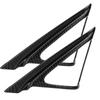 2x Carbon Fiber Look Door Speaker A-Pillar Cover Trim For Honda Accord 2018-2022